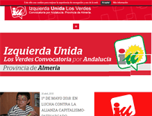 Tablet Screenshot of iualmeriaprovincia.org